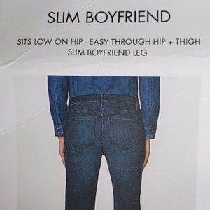 CALVIN KLEIN Slim Boyfriend Jeans 12 NWT